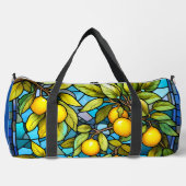 レモン、ステイングラス地中海の、 ダッフルバッグ (正面)