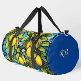レモン、ステイングラス地中海の、 ダッフルバッグ