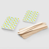 レモン（ストライプ）  ハンドファン (組立なし)