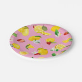 レモン&ストロベリー1 ペーパープレート (アングル)