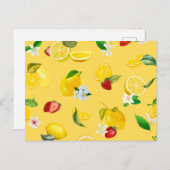 レモン&ストロベリー3 ポストカード (正面/裏面)