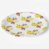 レモン&ストロベリー ペーパープレート (アングル)