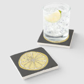 レモン ストーンコースター (横)