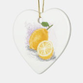 レモン セラミックオーナメント (左)