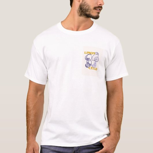 レモン チェロ Tシャツ メンズ ファッション (正面)