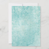 レモン テーマのブライダル シャワー ブランチ 招待状 (裏面)