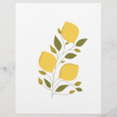 レモン テーマ どっちがいい? ブライダル シャワー ゲーム チラシ (裏面)