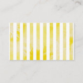 レモン テーマ ブライダル シャワー レシピ リクエスト カード (裏面)