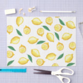 レモン(デザイン35黄/オレンジ・シリーズ) 薄葉紙 (クラフト)