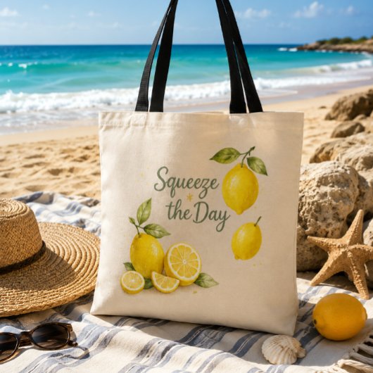 レモン トートバッグ Squeeze the Day