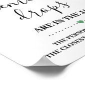 レモン ドロップ シャワーのゲーム看板を推測しよう ポスター (角)