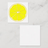 レモン ノートカード (正面/裏面)
