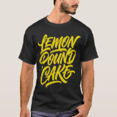 レモン パウンド ケーキ Tシャツ (正面)