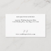 レモン フラワール 封入カード エンクロージャーカード (裏面)