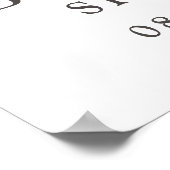 レモン ブライダルシャワー ウェルカムポスター ポスター (角)