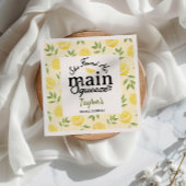 レモン ブライダルシャワー ナプキン スタンダードカクテルナプキン