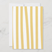 レモン ブライダルシャワー 招待状 (裏面)