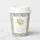 レモン ブライダルシャワー 紙コップ (裏面)