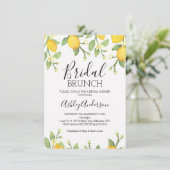 レモン ブライダル ブランチ ブライダルシャワー 招待状 (スタンド正面)