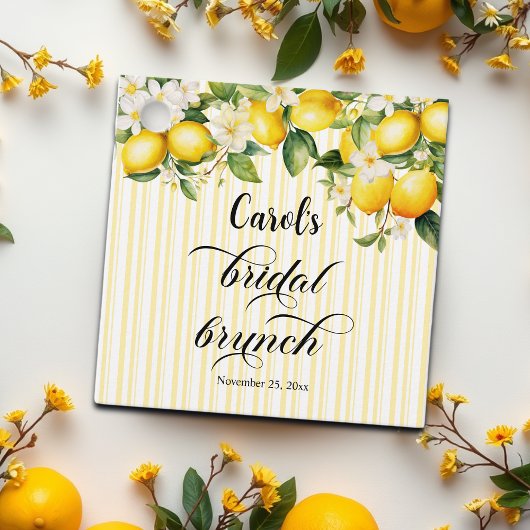 レモン ブランチ メディテレニアン サマー ブライダル ブランチ フェイバータグ