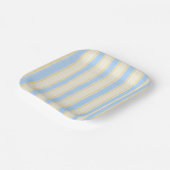 レモン、ブルーベリー＆クリームパーティー用品 ペーパープレート (傾斜あり)