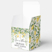 レモン ブルーム ブライダル シャワー   フェイバーボックス (オープン)