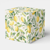 レモン ブルーム ブライダル シャワー   フェイバーボックス (裏面サイド)