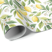 レモン ブルーム ラッピングペーパー (ロールコーナー)