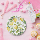 レモン ブロッサム ブライダル シャワー ペーパー プレート (パーティー)