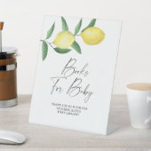 レモン – ベビーポスター 台座サイン (インサイチュ)