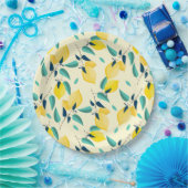 レモン ペーパープレート (パーティー)