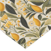 レモン ボタニカル グローブ ショートテーブルランナー (コーナー)