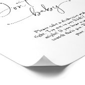 レモン – ポスターを言わないベビー ポスター (角)