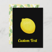 レモン ポストカード (正面/裏面)