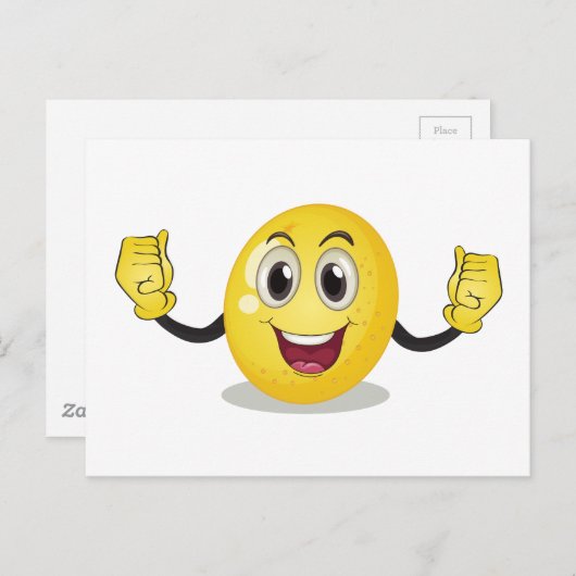 レモン ポストカード (正面/裏面)