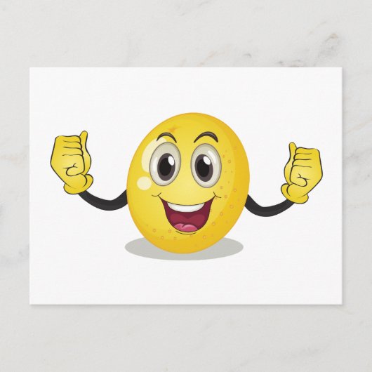 レモン ポストカード (正面)