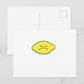 レモン ポストカード (正面/裏面)