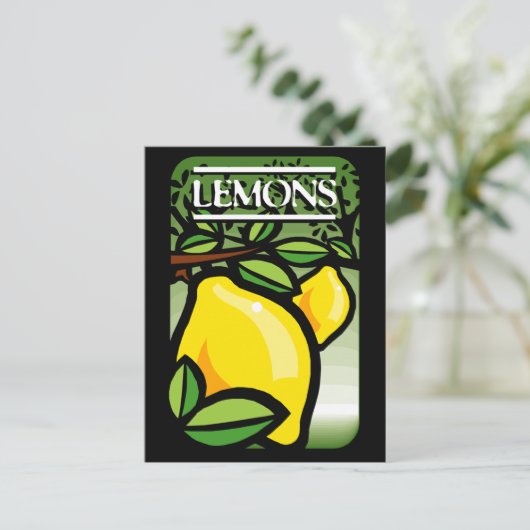レモン ポストカード (スタンド正面)