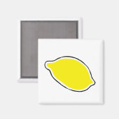 レモン マグネット (正面/裏面)