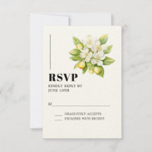 レモン&マグノリアフローラシトラス結婚ズ