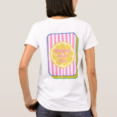 レモン・マティーニ麻雀Tシャツ Tシャツ (裏面)