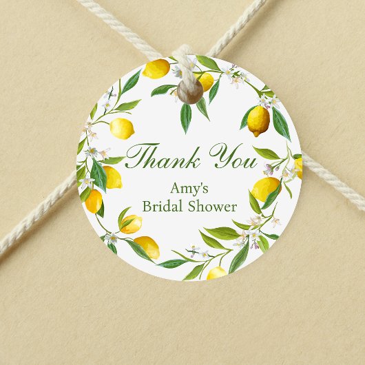 レモン メイン スクイーズ ラウンド フェイバータグ