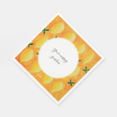 レモン メッセージ ナプキン スタンダードランチョンナプキン (角)