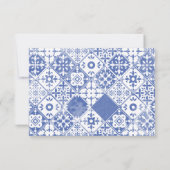 レモン メディテレーニアンス ブライダル シャワー レシピ リクエスト 招待状 (裏面)