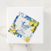 レモン メディテレーニアンタイル ブライダルシャワー フェイバータグ (インサイチュ)