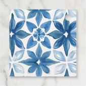 レモン メディテレーニアンタイル ブライダルシャワー フェイバータグ (裏面)