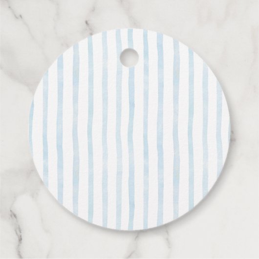 レモン メディテレーニアンブルー ボウ ブライダルシャワー フェイバータグ (裏面)