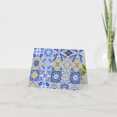 レモン メディテレーニアンボヘミアンベディング サンクスカード サンキューカード (裏面)