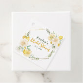 レモン ユーカリ ローズ ブライダルシャワー 感謝 フェイバータグ (インサイチュ)