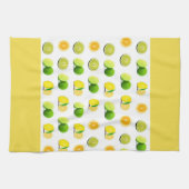 レモン、ライムおよびオレンジ台所Dishtowel キッチンタオル (横)
